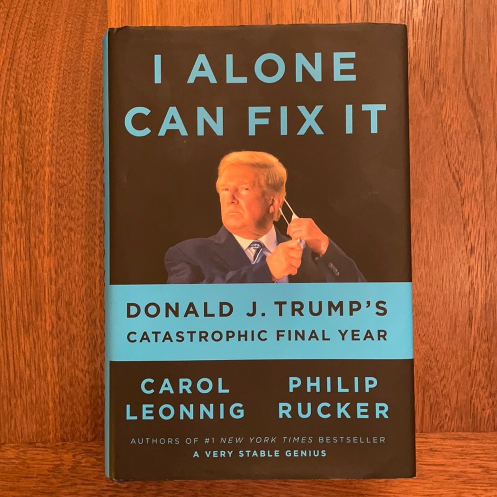 “I Alone Can Fit It”. Brand new book
